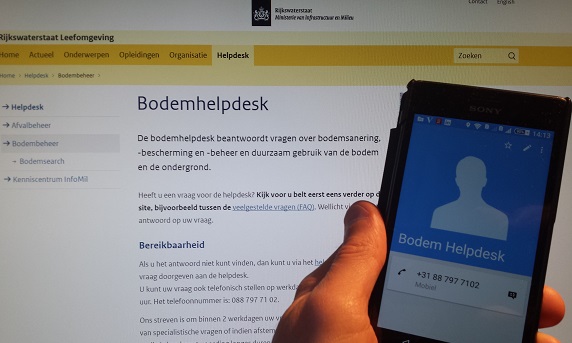 bodemhelpdesk bellen