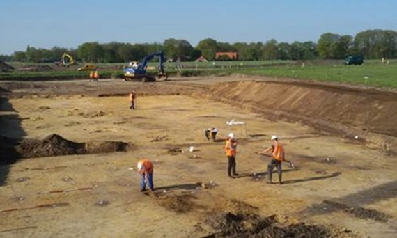 Afgraving project bij de N18