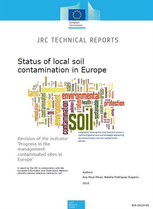Status of local soil contamination in Europe